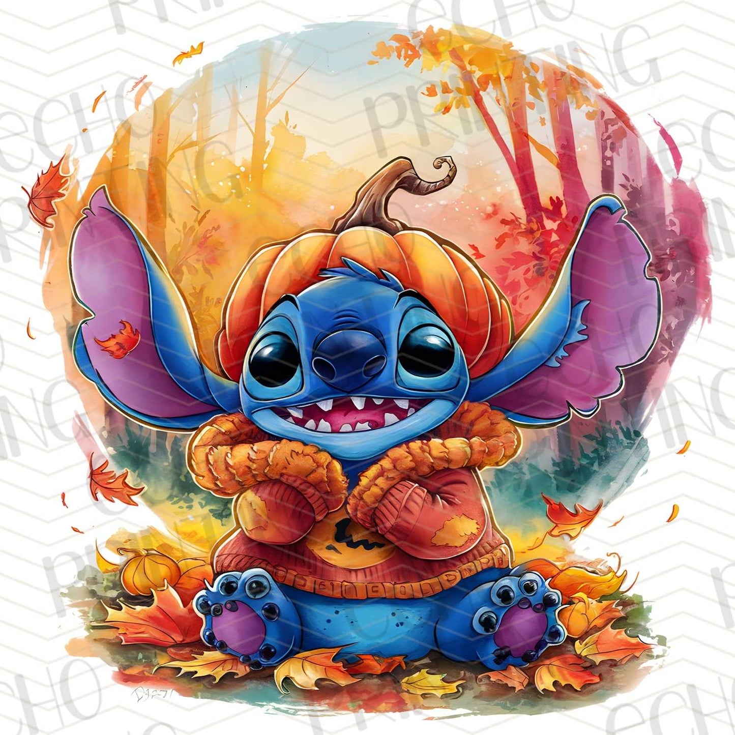 FLTK 99 – COZY FALL PUMPKIN PATCH BLUE GUY