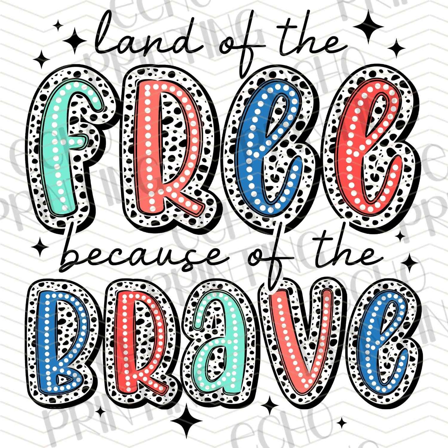 FOJG 254 - LAND FREE BRAVE