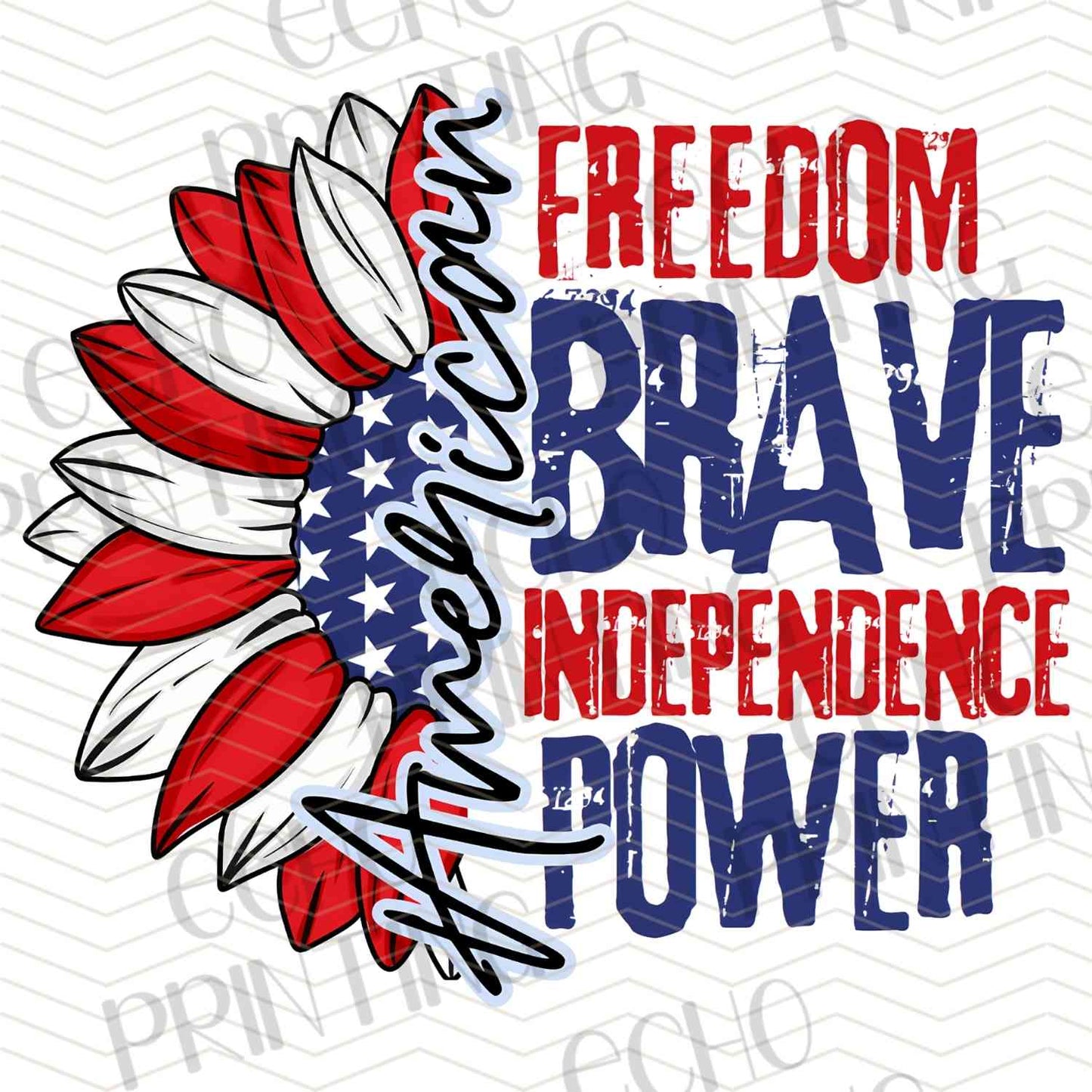 FOJG 41 - FREEDOM BRAVE INDEPENDENCE POWER