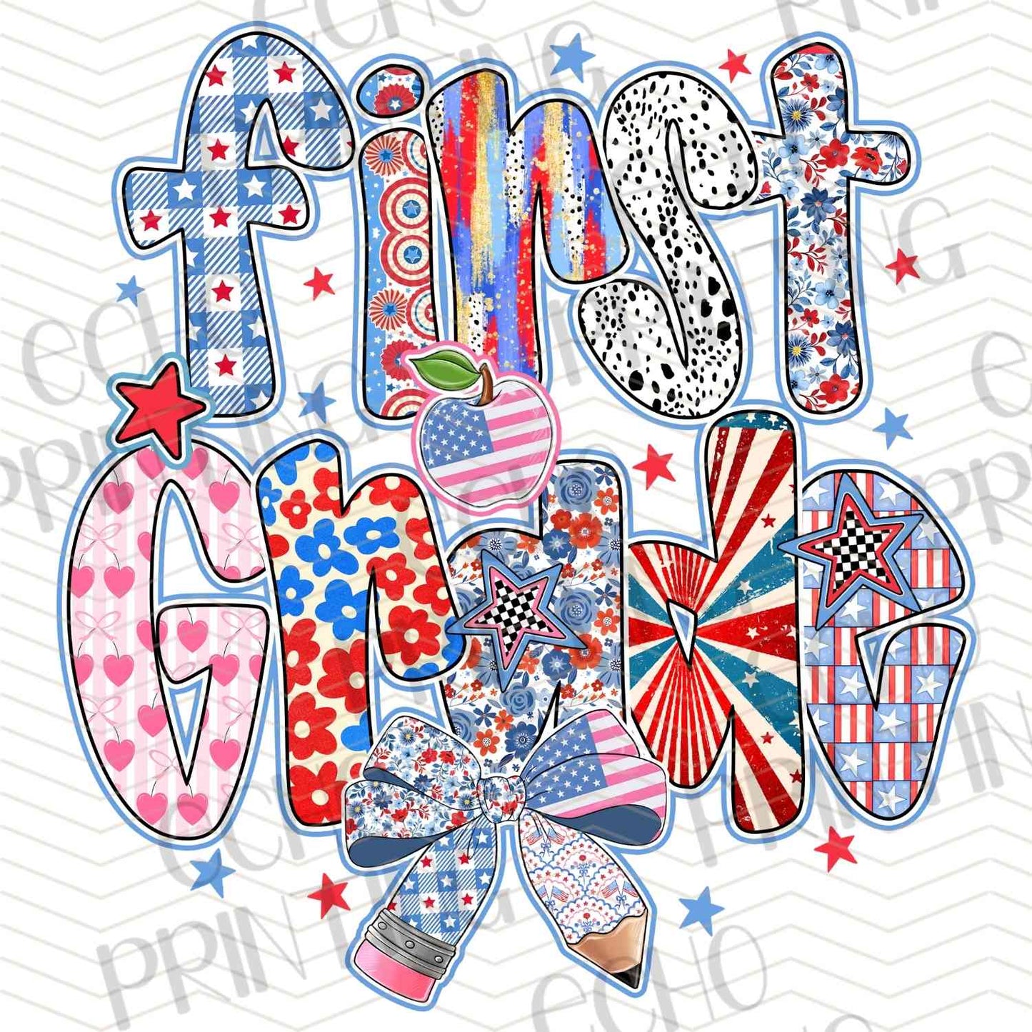 FOJG 466 - PATRIOTIC FISH