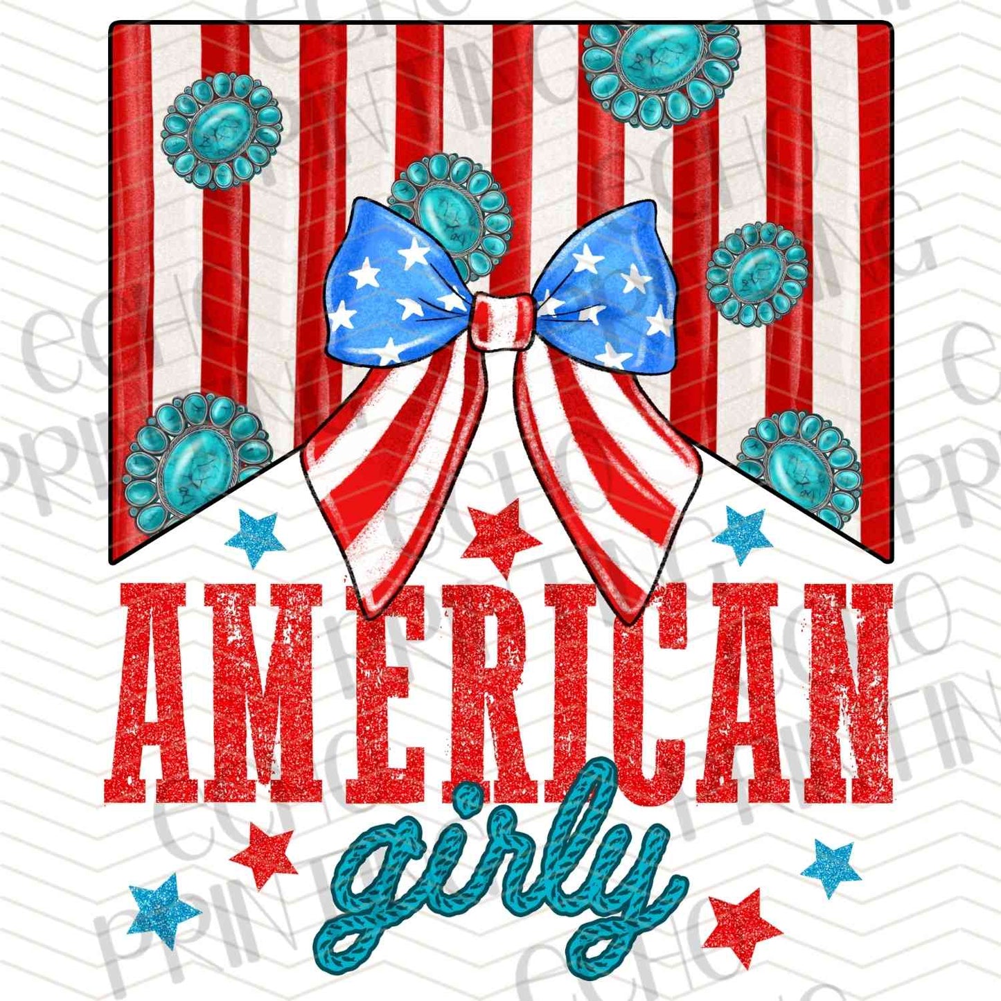FOJG 473 - STARS AND STRIPES BOW