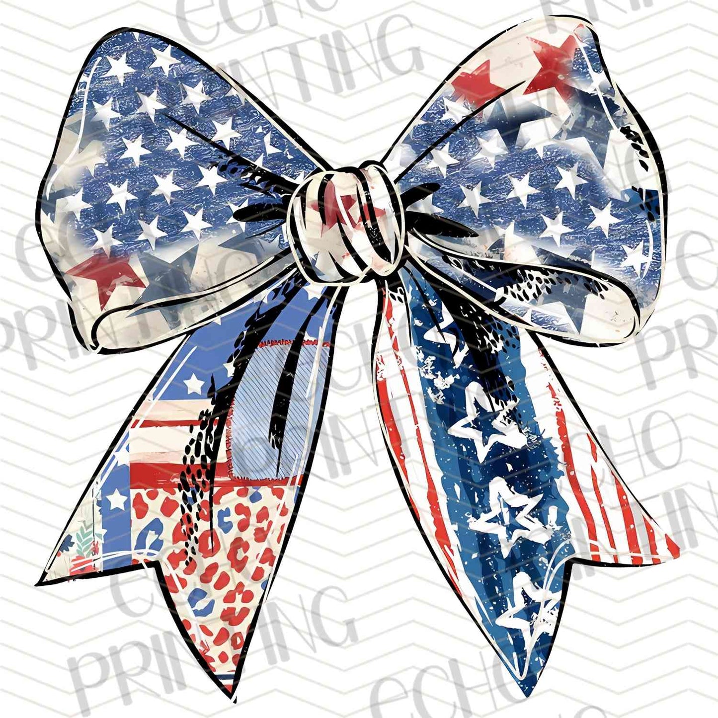 FOJG 511 - PATRIOTIC BOW KNOT
