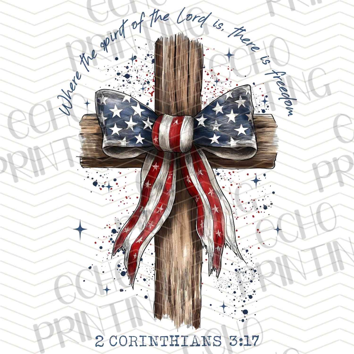 FOJG 568 - FAITH FLAG CROSS