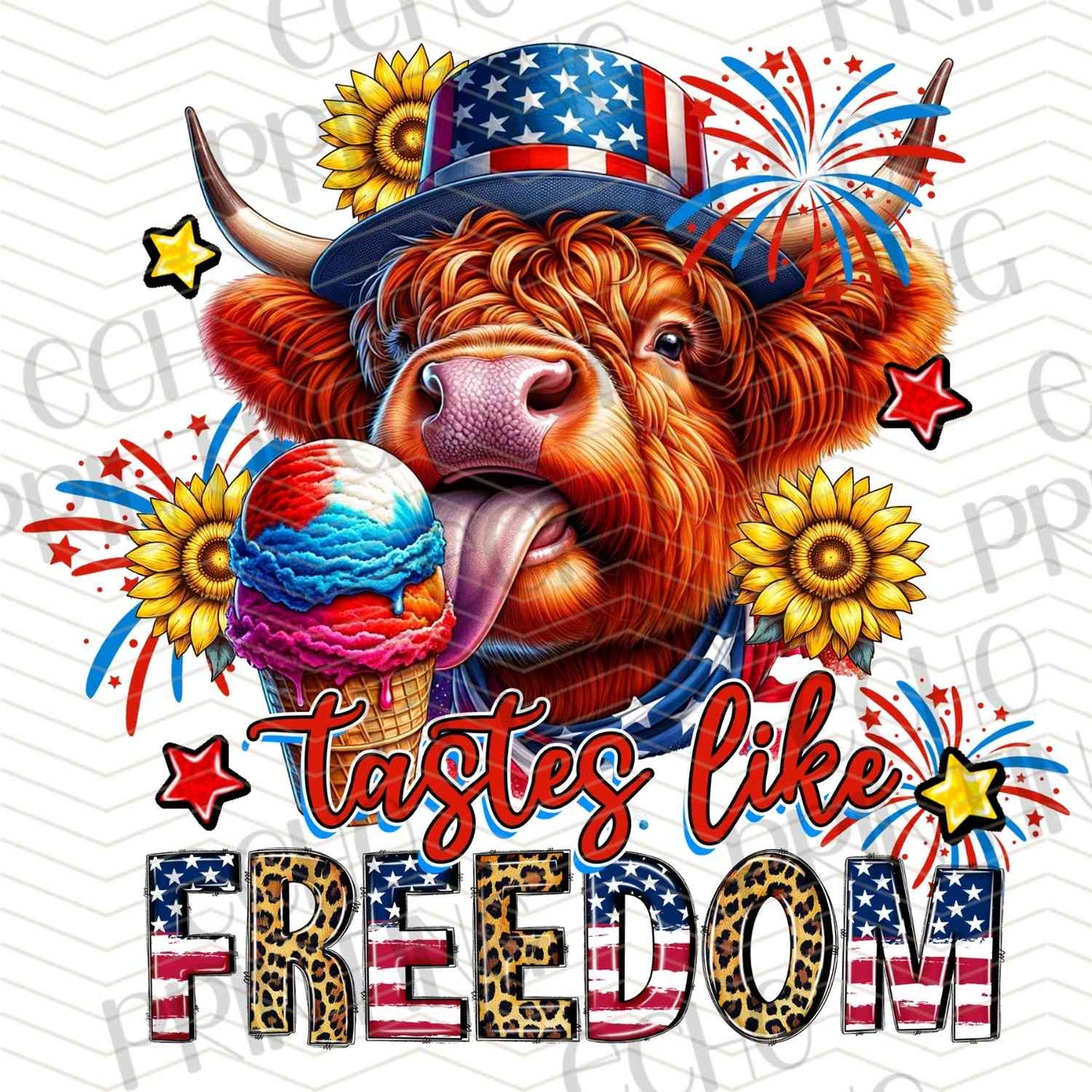 FOJG 658 - FREEDOM HIGHLAND COW