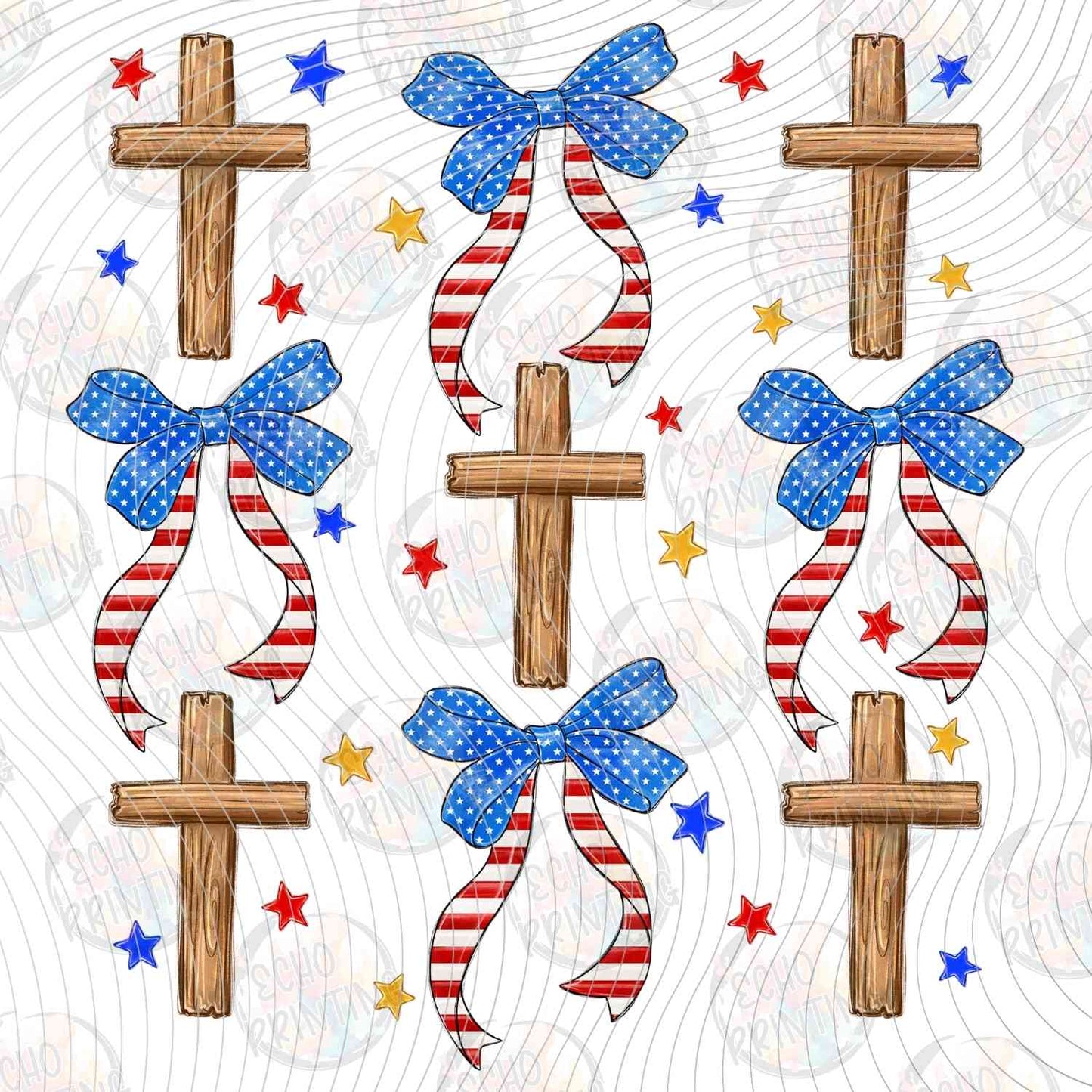 FOJG 753 - AMERICAN CROSS PATTERN