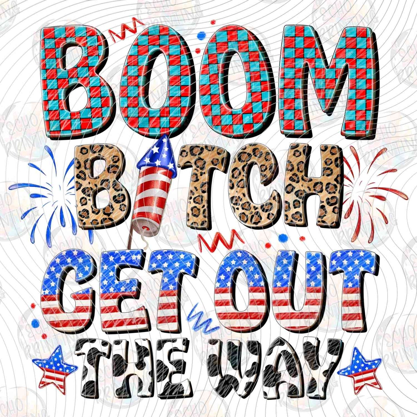 FOJG 757 - BOLD INDEPENDENCE DAY SLOGAN