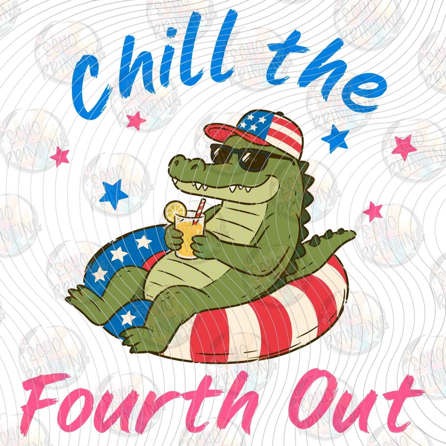 FOJG 873 - CHILL THE FOURTH OUT GATOR FLOAT