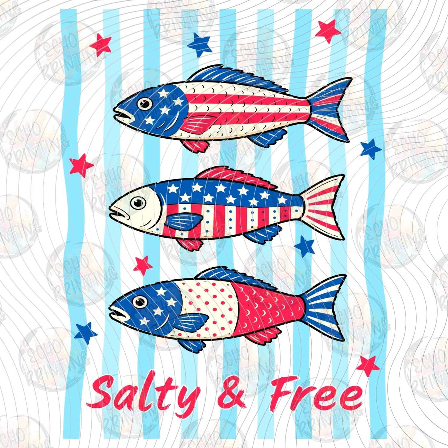 FOJG 875 - SALTY AND FREE FISH