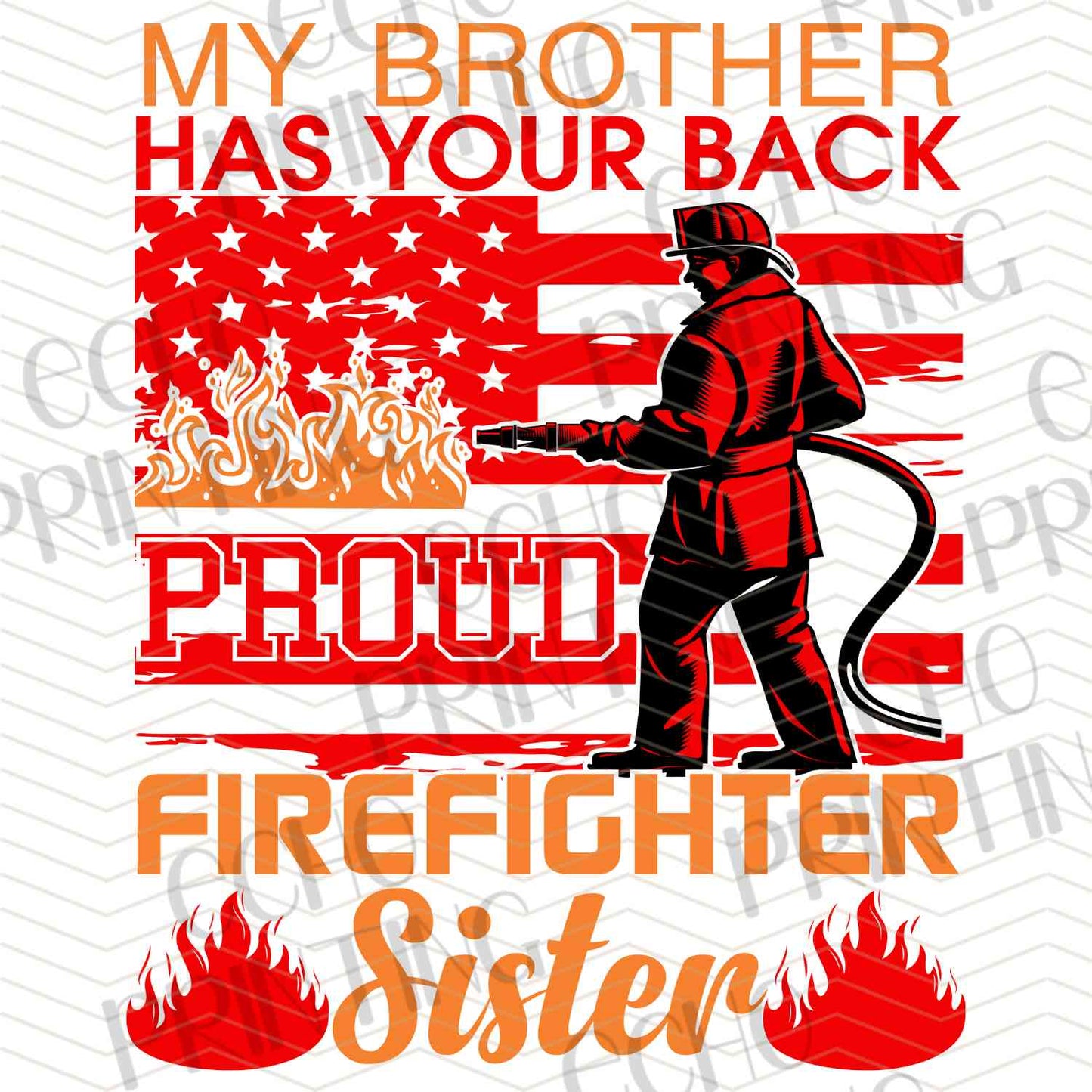 FRFGT 20 - PROUD FIREFIGHTER SISTER