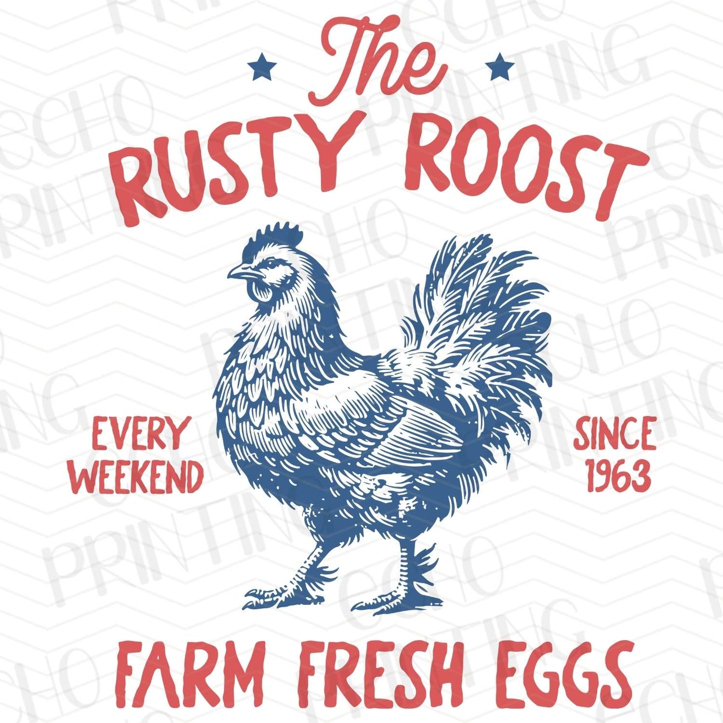 FRM 51 – THE RUSTY ROOST FARM FRESH EGGS