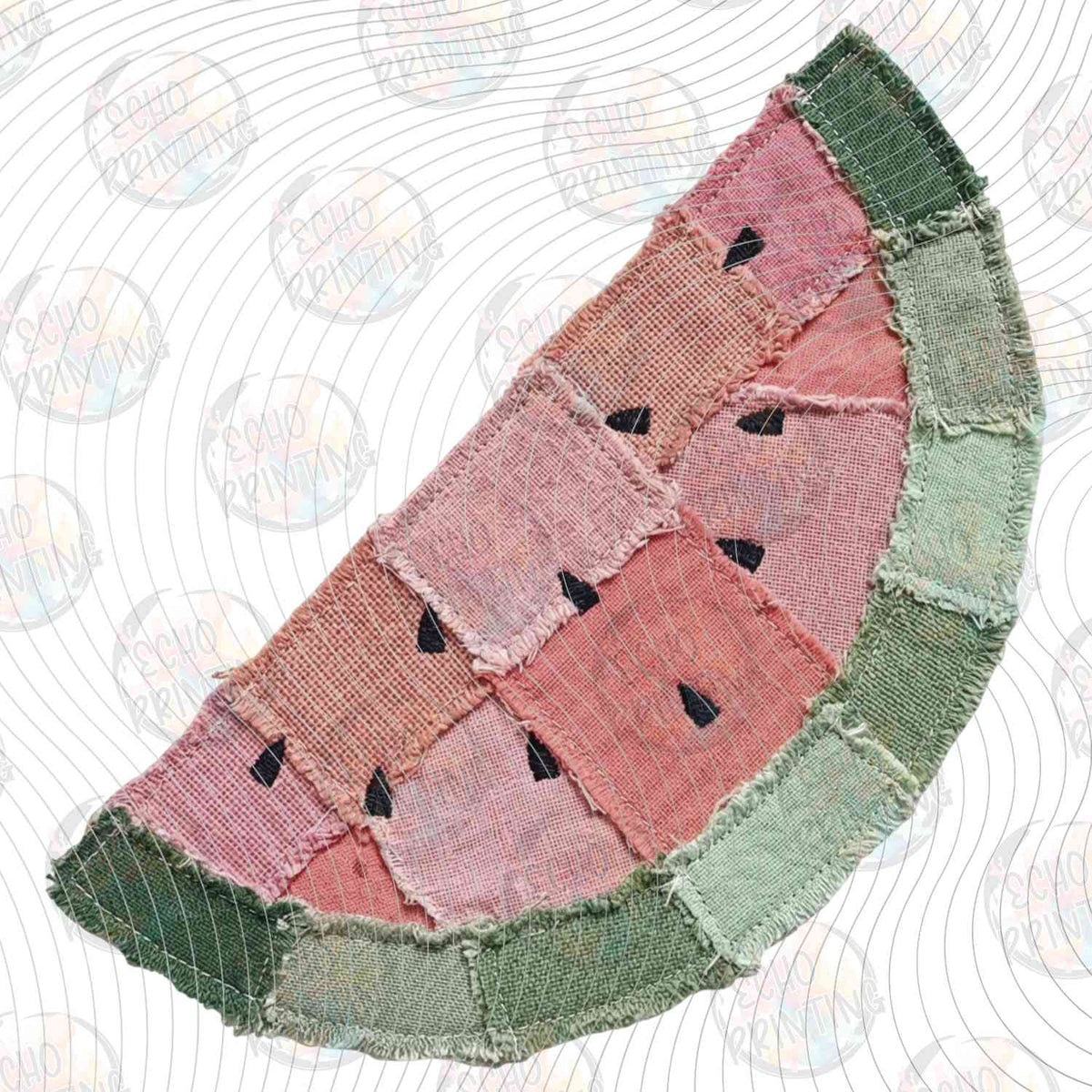 FRTS 18 - QUILTED WATERMELON SLICE