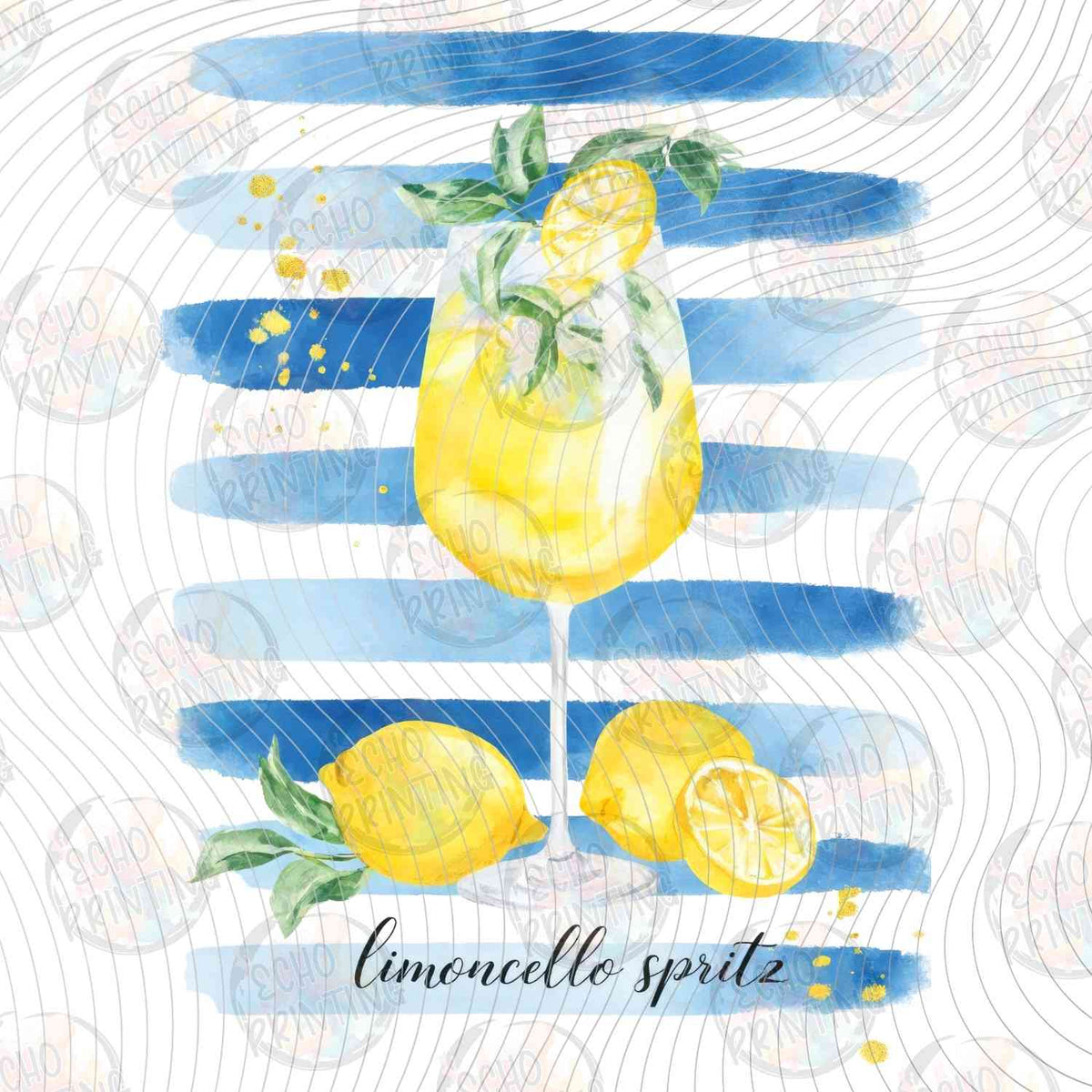 FRTS 80 - LEMONADE DRINK WITH BLUE STRIPES