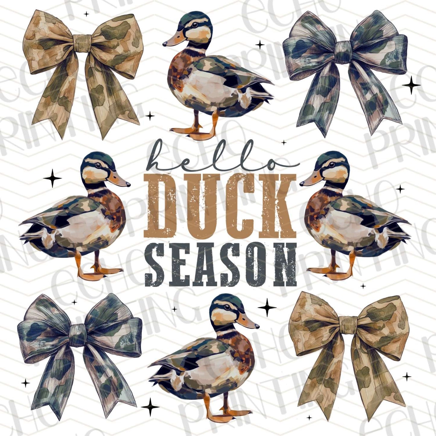 FSHT 124 - DUCK SEASON BOWS