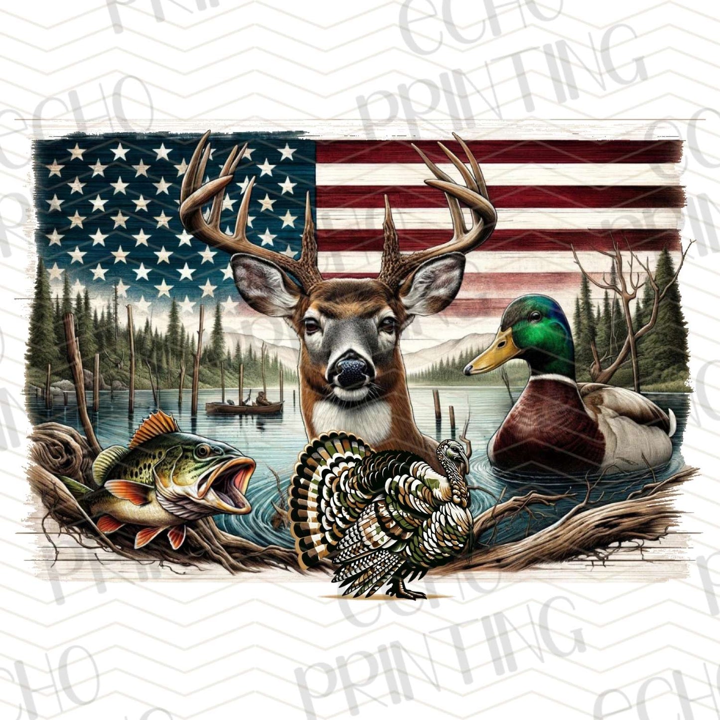 FSHT 129 – FLAG DUCKS