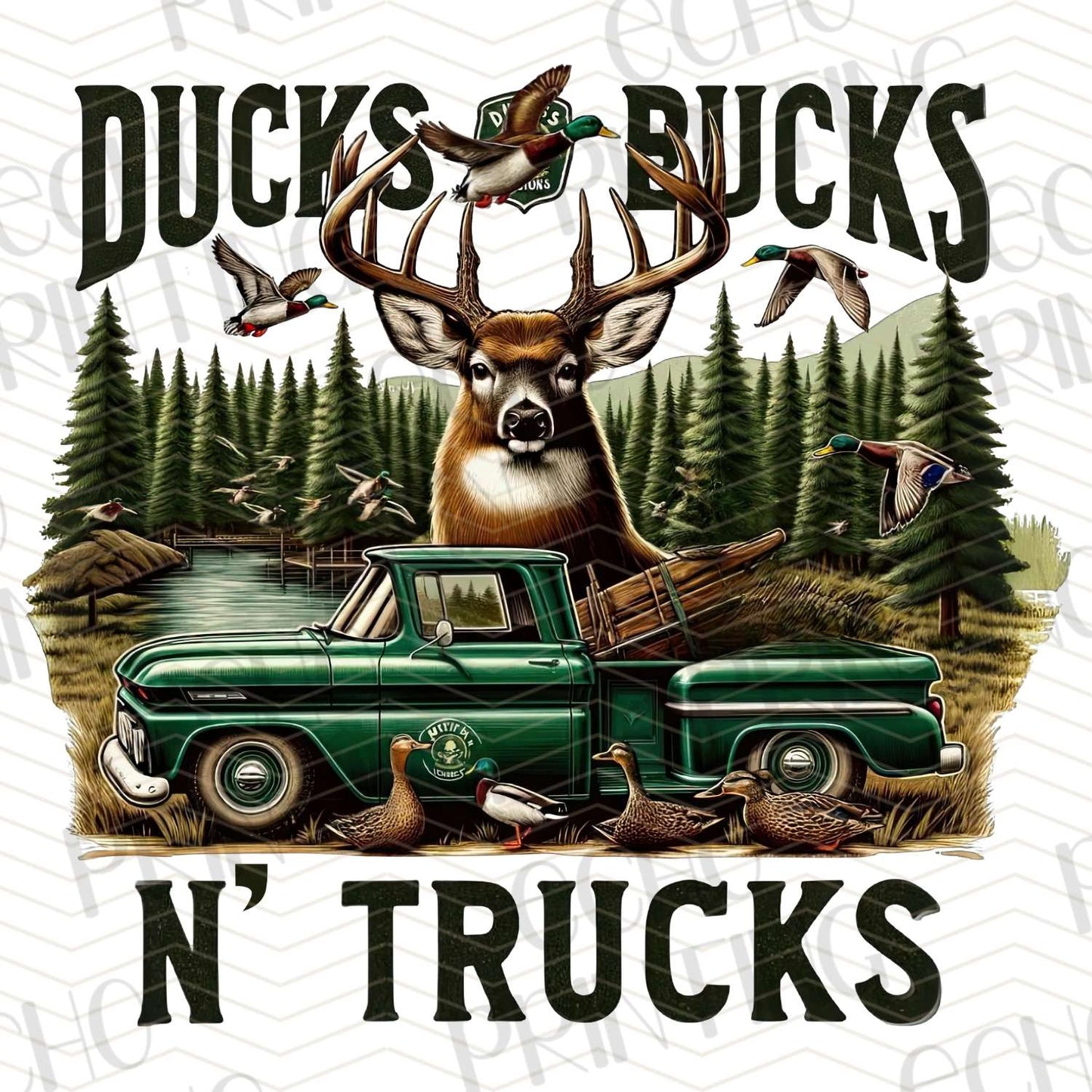FSHT 154 – DUCKS BUCKS TRUCKS