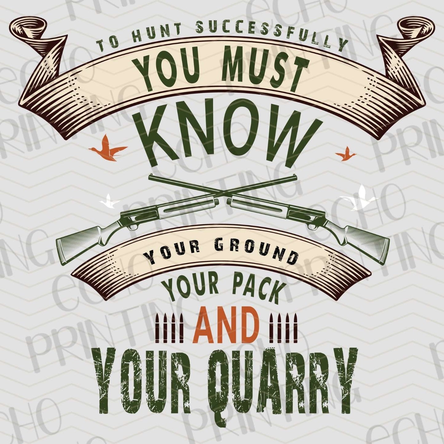 FSHT 183 – KNOW YOUR QUARRY