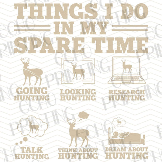 FSHT 236 – SPARE TIME TAN ICONS