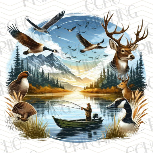 FSHT 23 – DEER AND LAKE