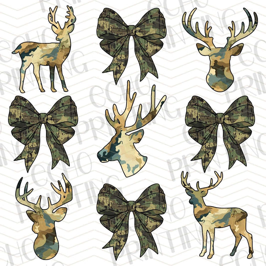FSHT 250 – CAMO DEER AND BOW