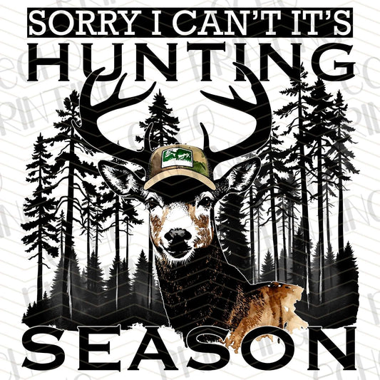 FSHT 255 – SORRY I CAN’T IT’S HUNTING SEASON