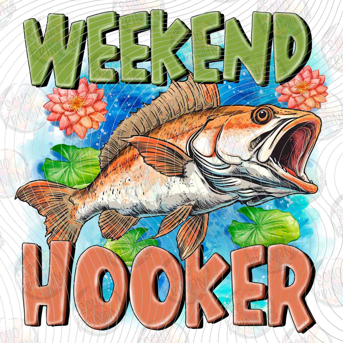 FSHT 318 - WEEKEND HOOKER BASS FISHING LURE
