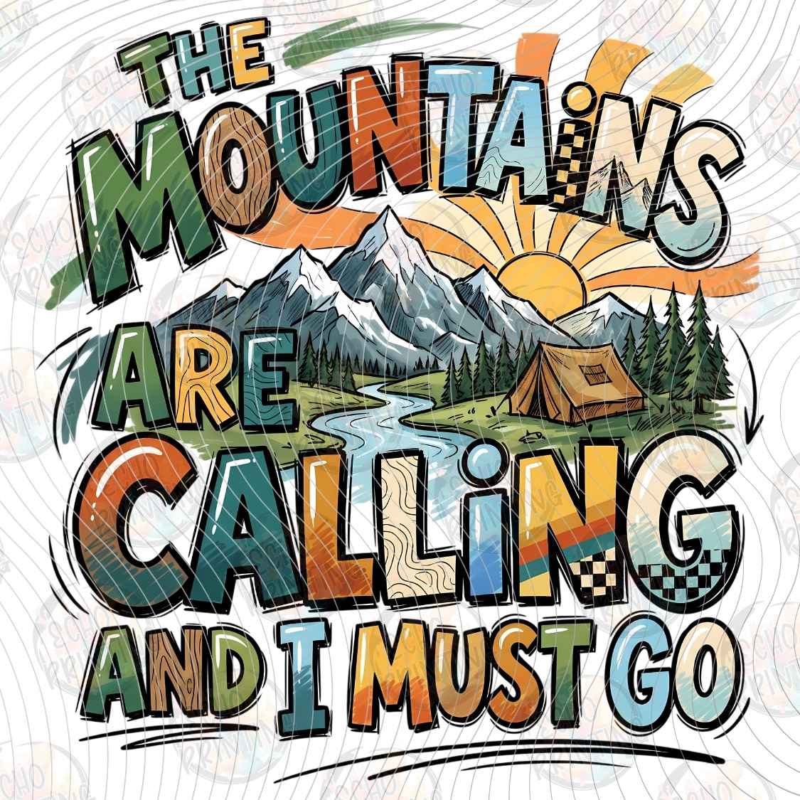 FSHT 350 - MOUNTAINS ARE CALLING