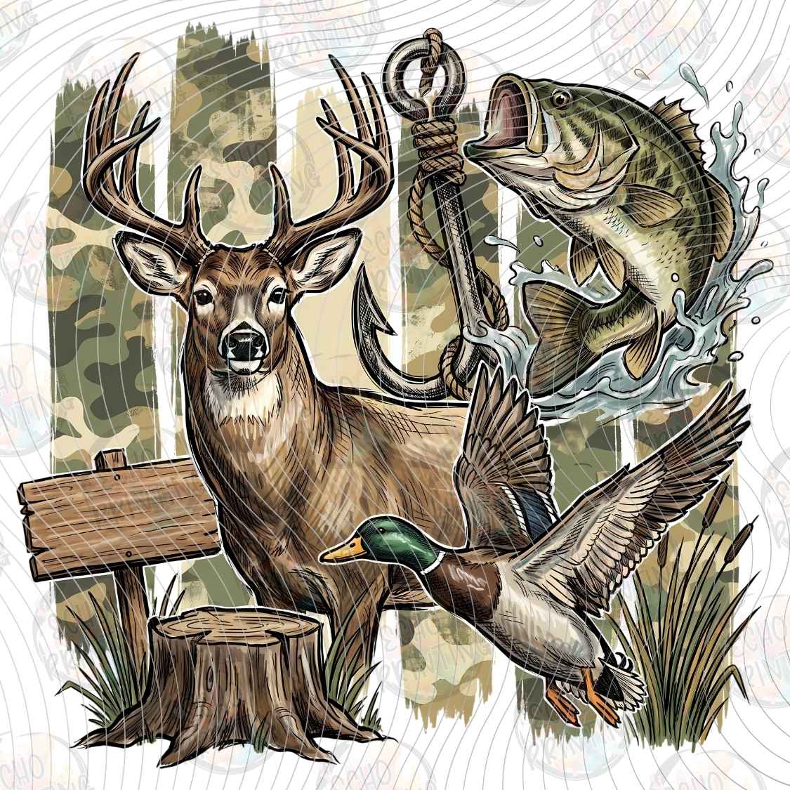 FSHT 360 - DEER AND BASS