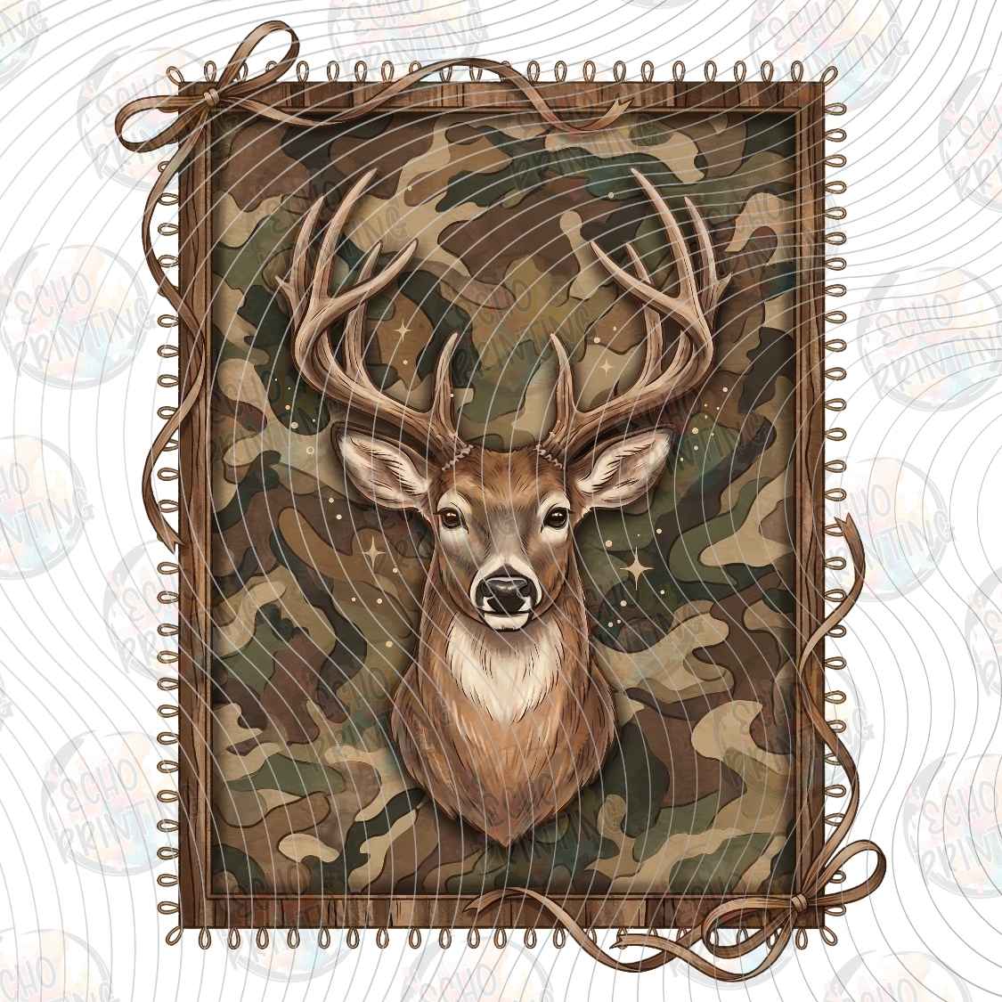 FSHT 384 - FRAMED DEER