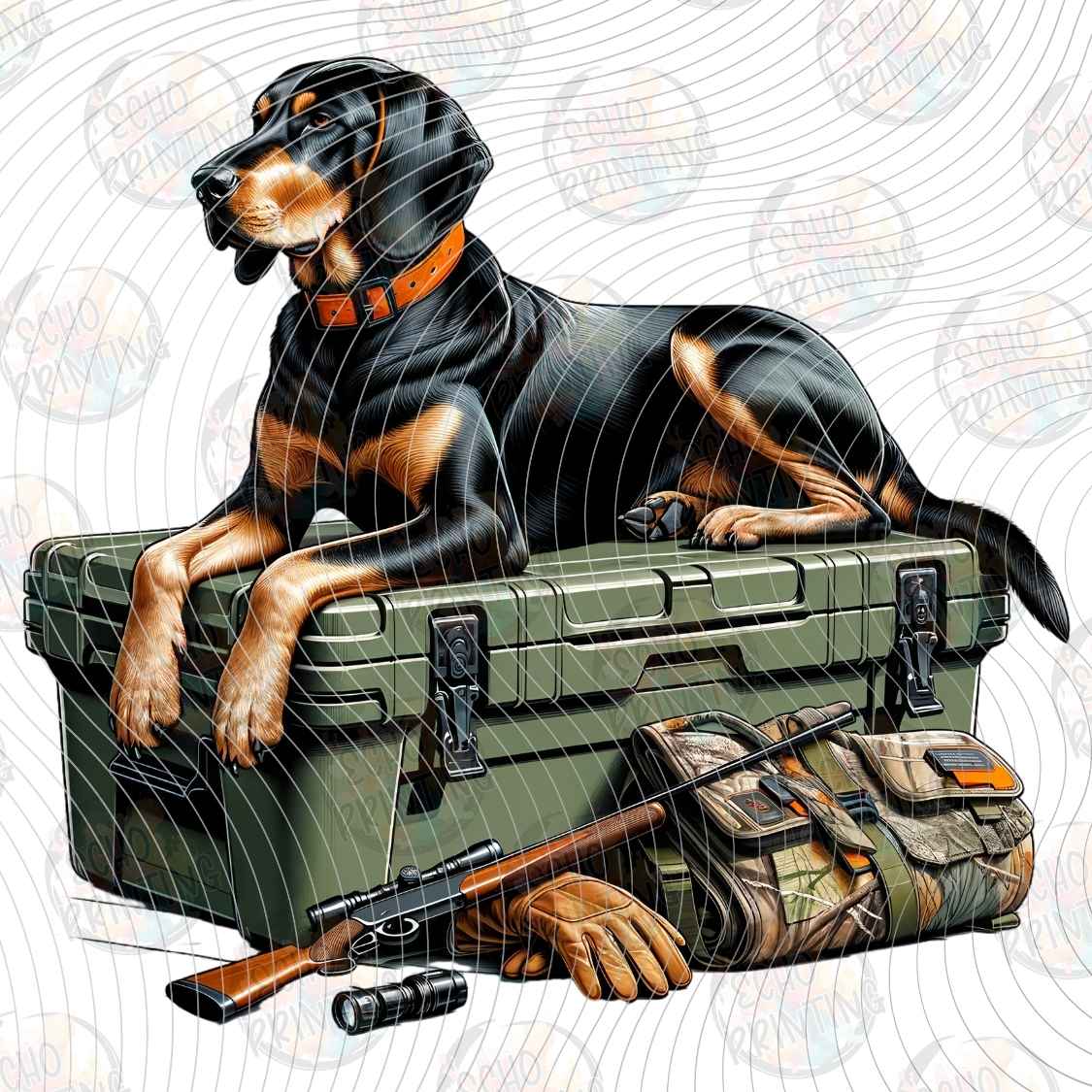 FSHT 402 - HUNTING DOG RESTING