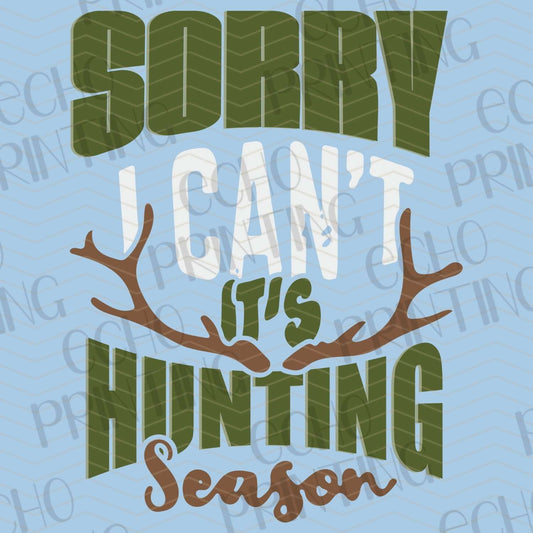 FSHT 98 – SORRY, IT’S HUNTING SEASON