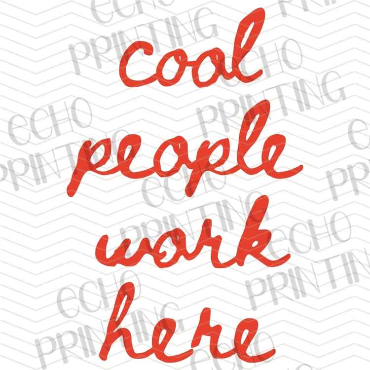 FSSG 1120 - COOL PEOPLE WORK HERE