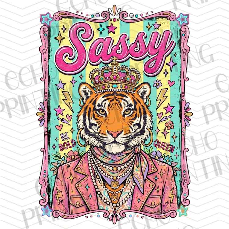 FSSG 1143 - SASSY TIGER RETRO STYLE