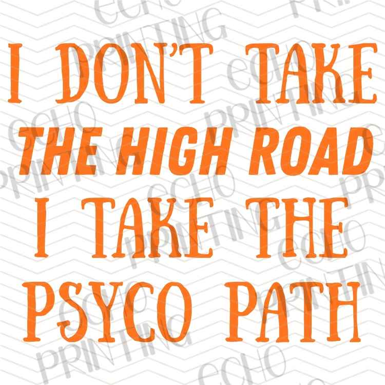 FSSG 1180 - I TAKE PSYCHO PATH