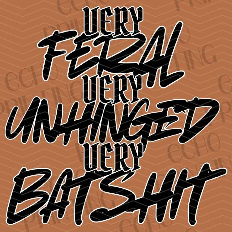 FSSG 1184 - VERY FERAL VERY UNHINGED