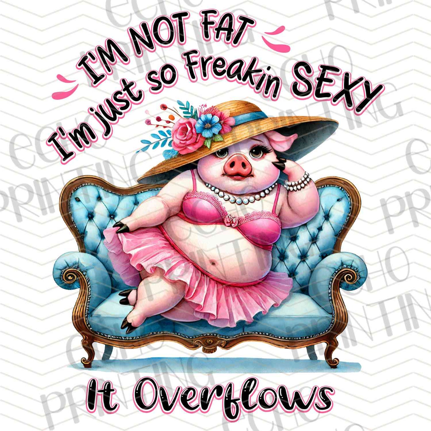 FSSG 477 - IM NOT FAT IM FLUFFY