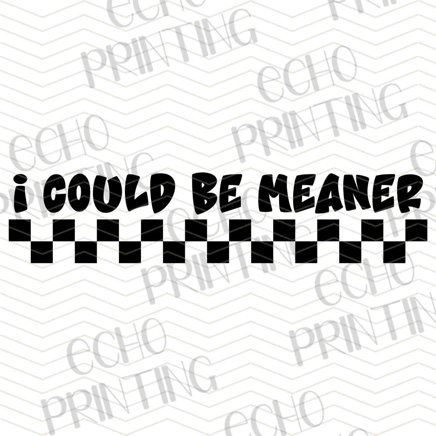 FSSG 551 - I COULD BE MEANER BUT I DON’T
