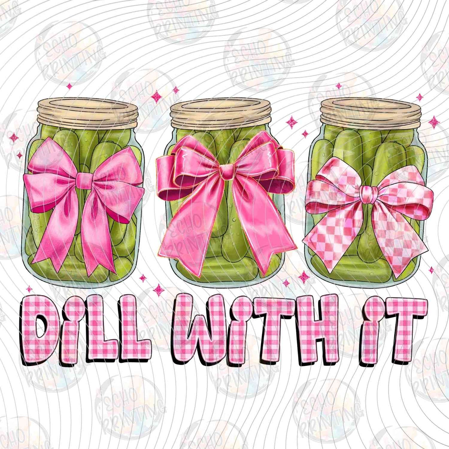 FSSG 605 - DILL WITH IT PICKLE JARS