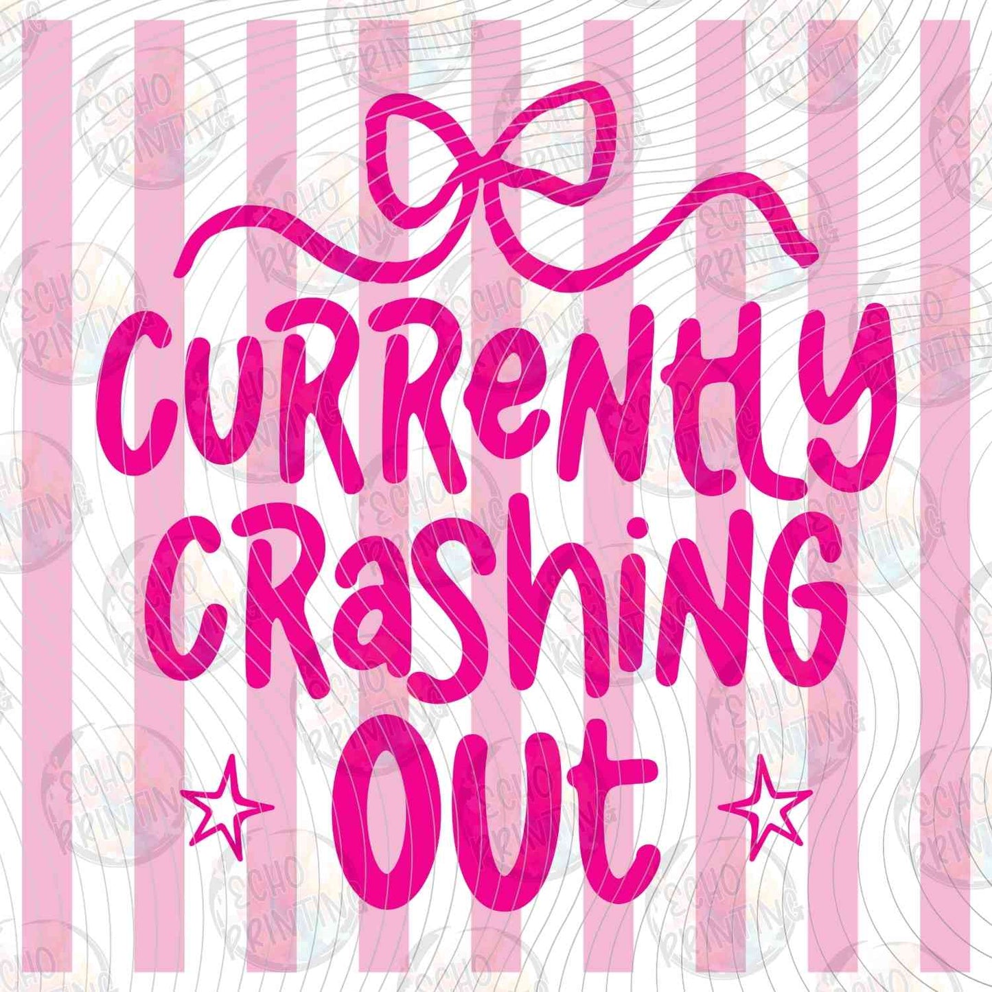 FSSG 719 - CURRENTLY CRASHING OUT PINK STRIPES