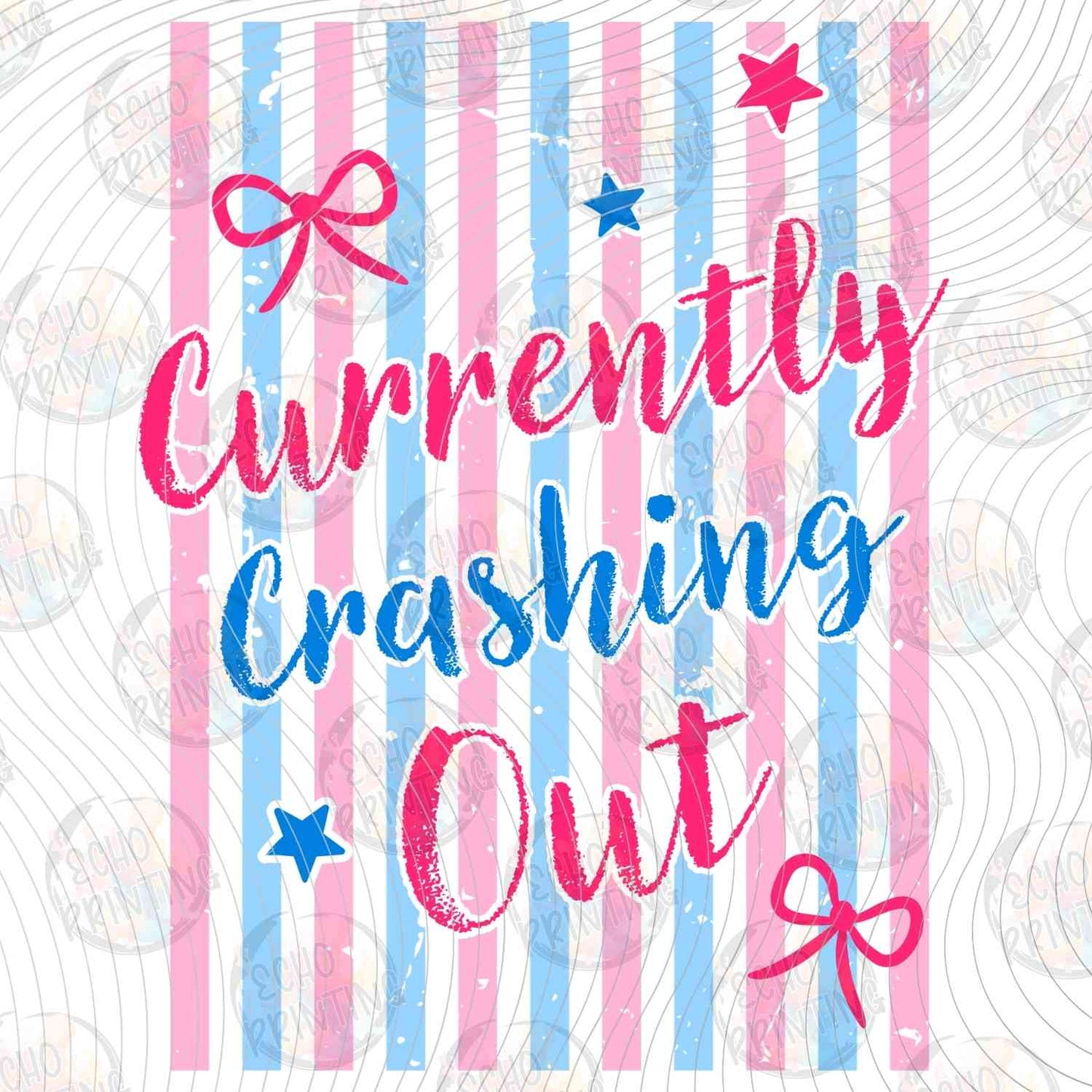 FSSG 740 - CURRENTLY CRASHING OUT BLUE TEXT