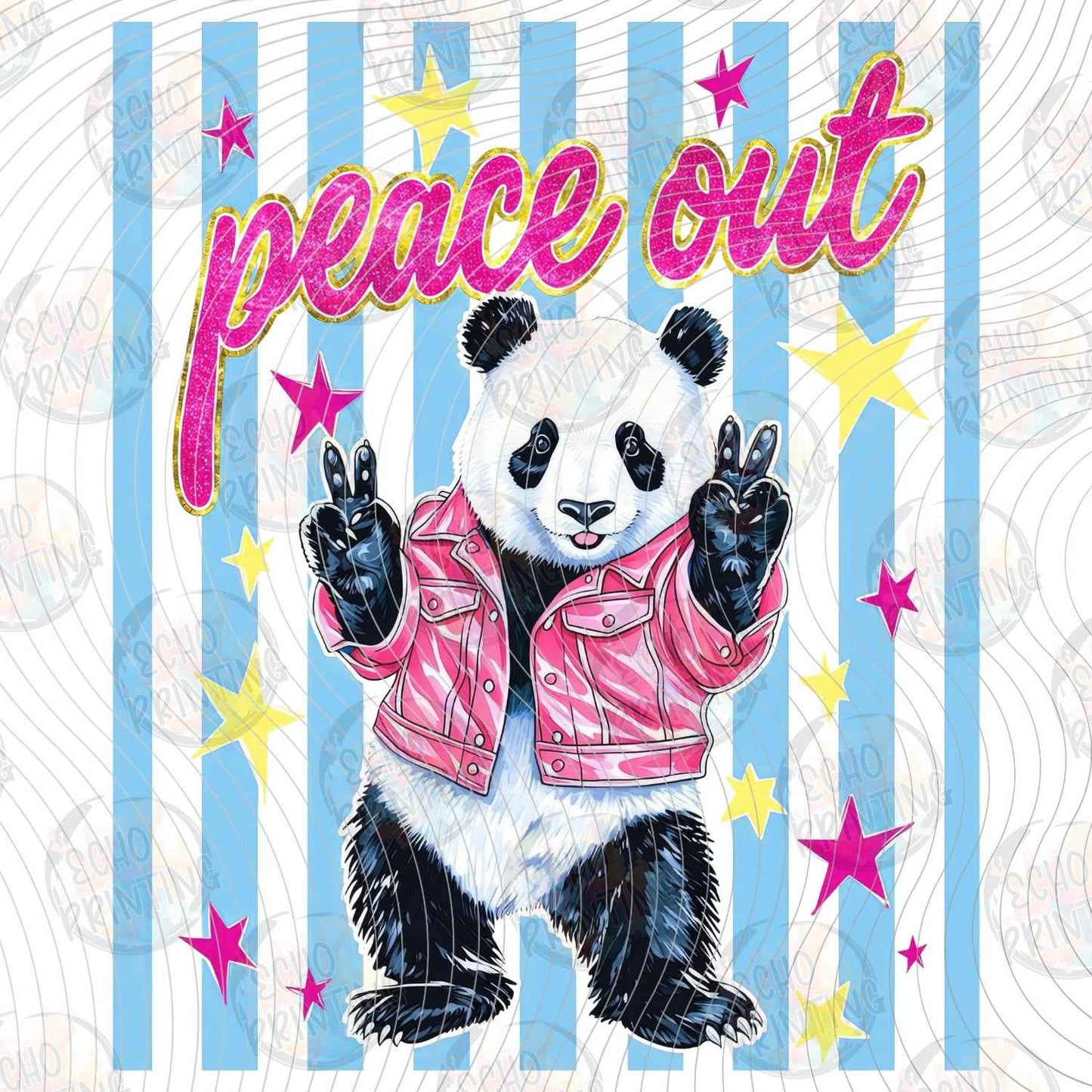 FSSG 854 - PEACE OUT PANDA