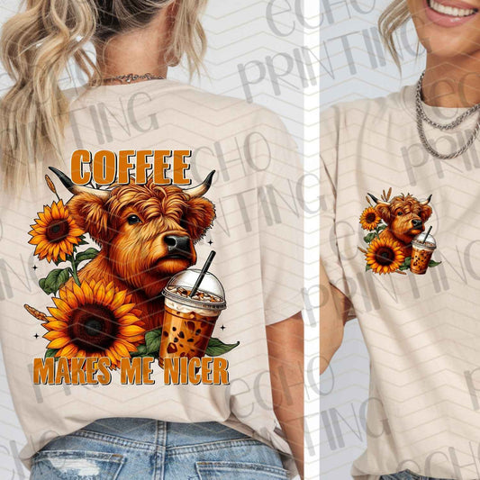 FSS 305 – COFFEE MAKES ME NICER | POCKET & BACK SOLD SEPERATELY