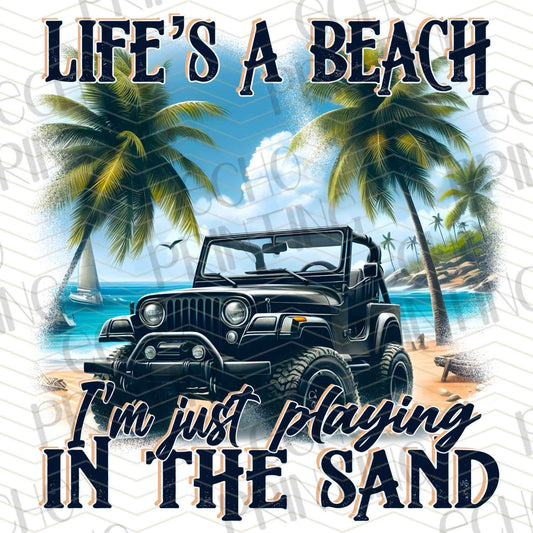 FSS 315 – LIFE’S A BEACH I’M JUST PLAYING IN THE SAND