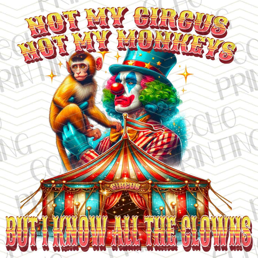 FSS 318 – NOT MY CIRCUS NOT MY MONKEYS
