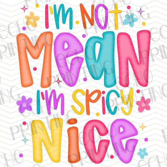 FSS 319 – I’M NOT MEAN I’M SPICY NICE