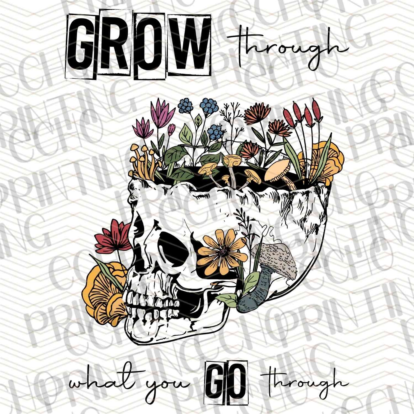 FSSG 343 - GROW THROUGH WHAT YOU GO THROUGH FLORAL