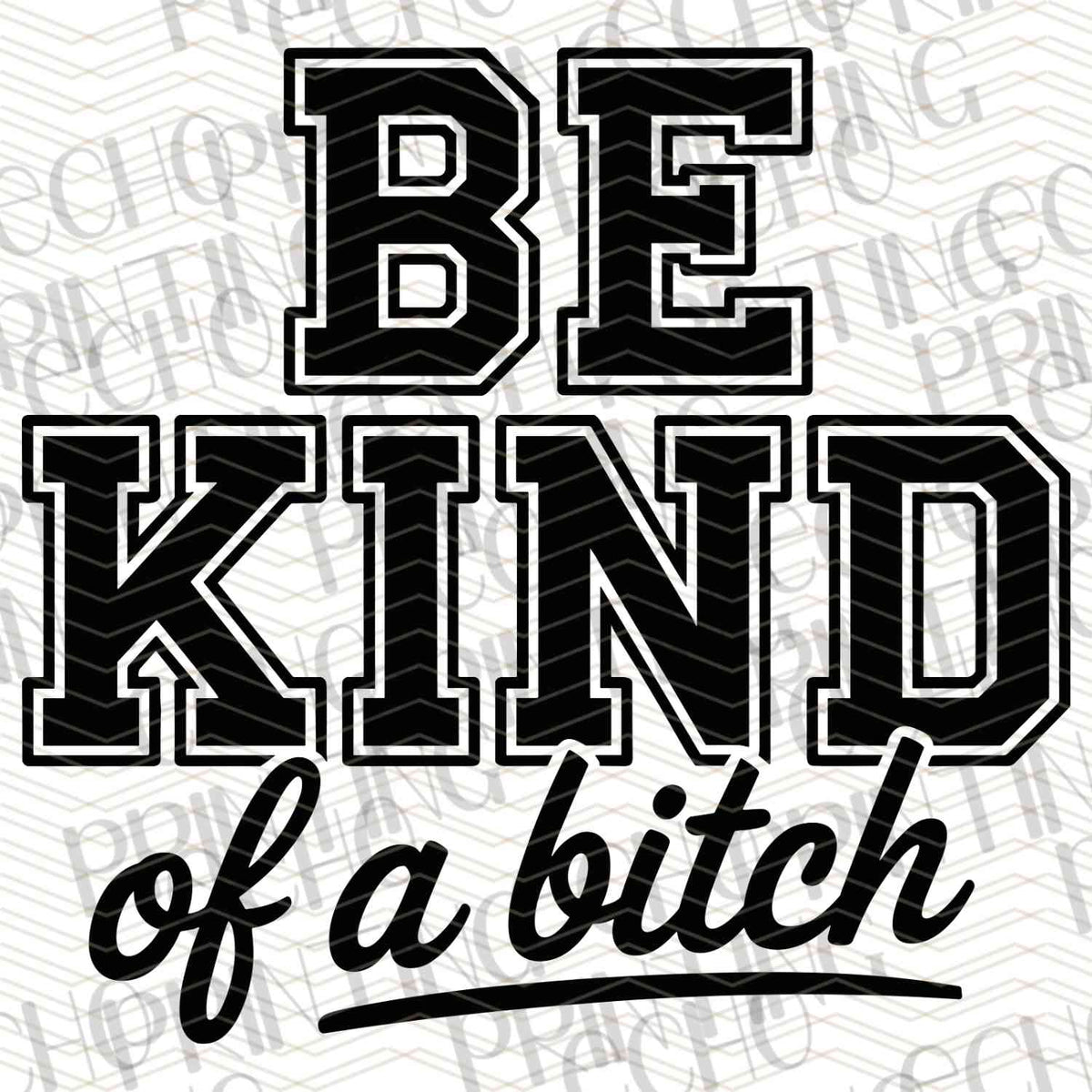 FSSG 381 - BE KIND OR BE A BITCH