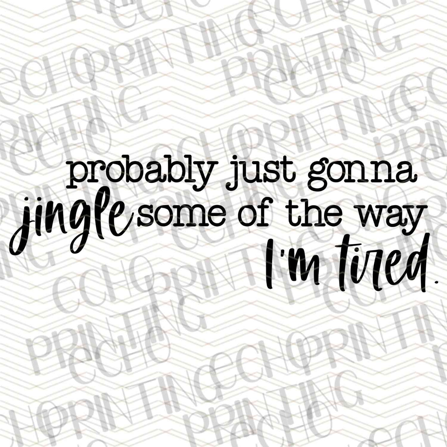 FSSG 389 - PROBABLY GONNA JINGLE SOME OF THE WAY IM TIRED
