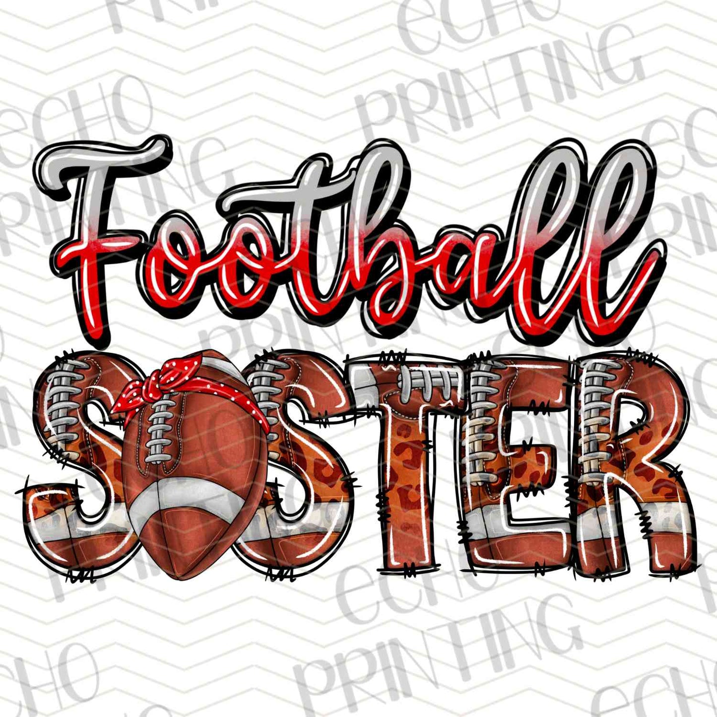 FTBG 207 – FOOTBALL SISTER PATCH