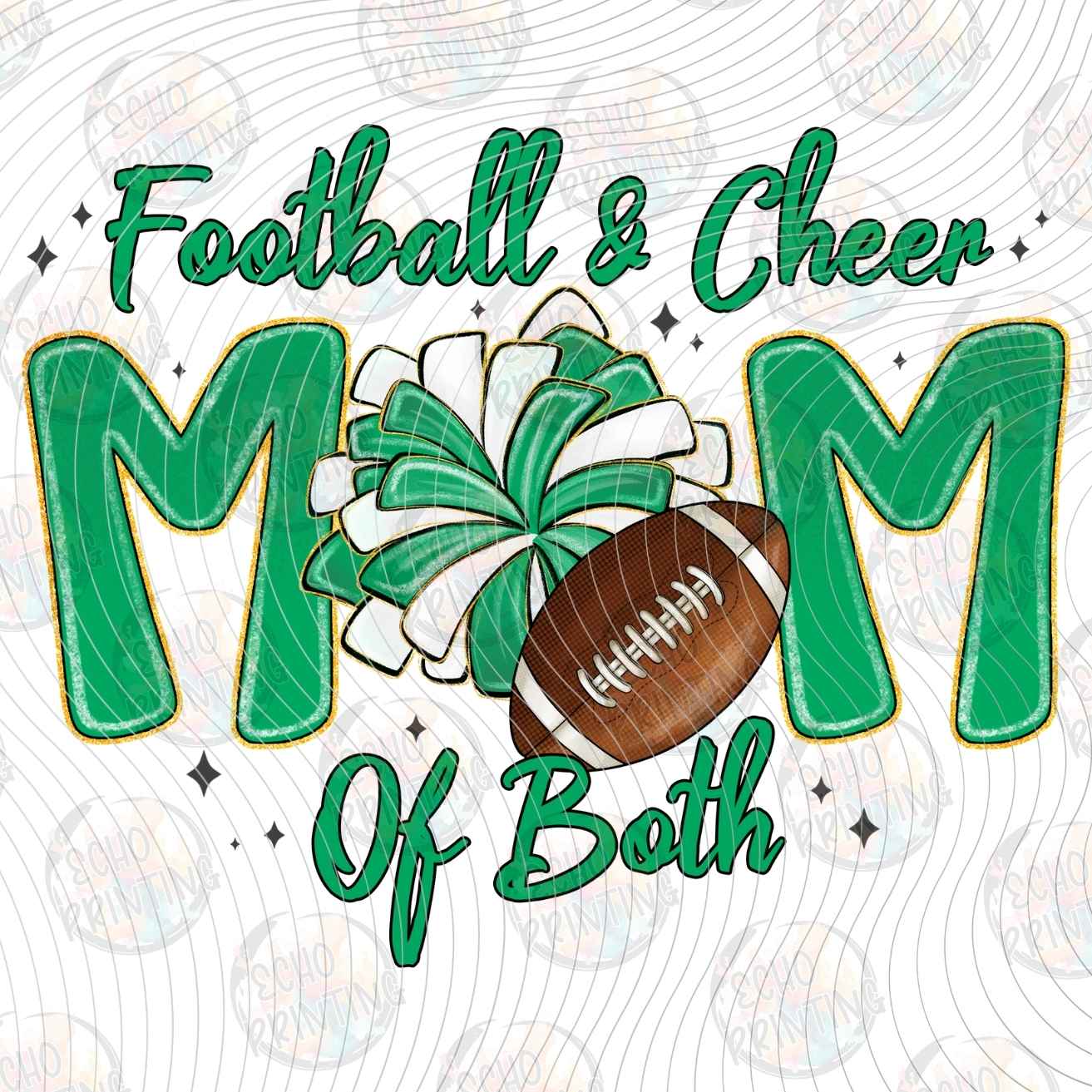 FTBG 245 - FOOTBALL CHEER MOM