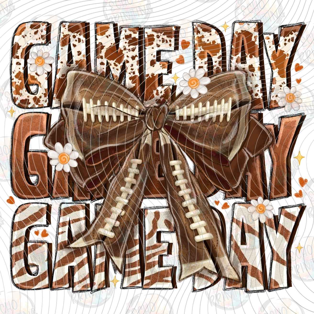 FTBG 279 - GAME DAY BOW LETTERING